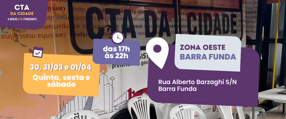 Rua Alberto Barzaghi S/N
Barra Funda | ZONA OESTE